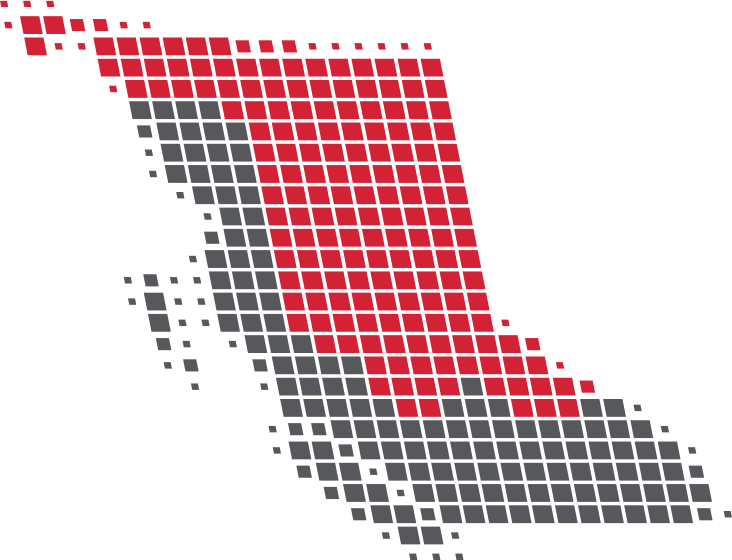 Map of Service Area for Northern BC Crime Stoppers